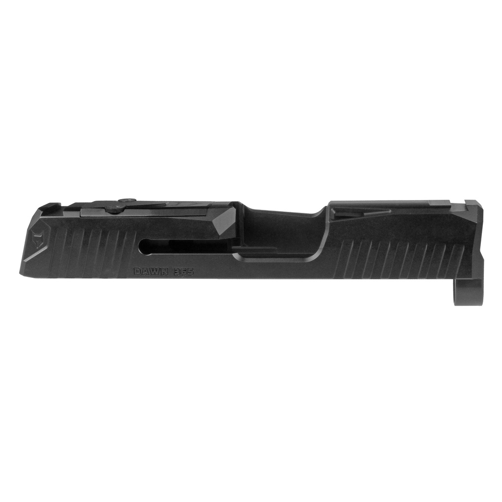 Lone Wolf Dawn Sig P365 Stripped Slide Holosun 507K Footprint Matte Black