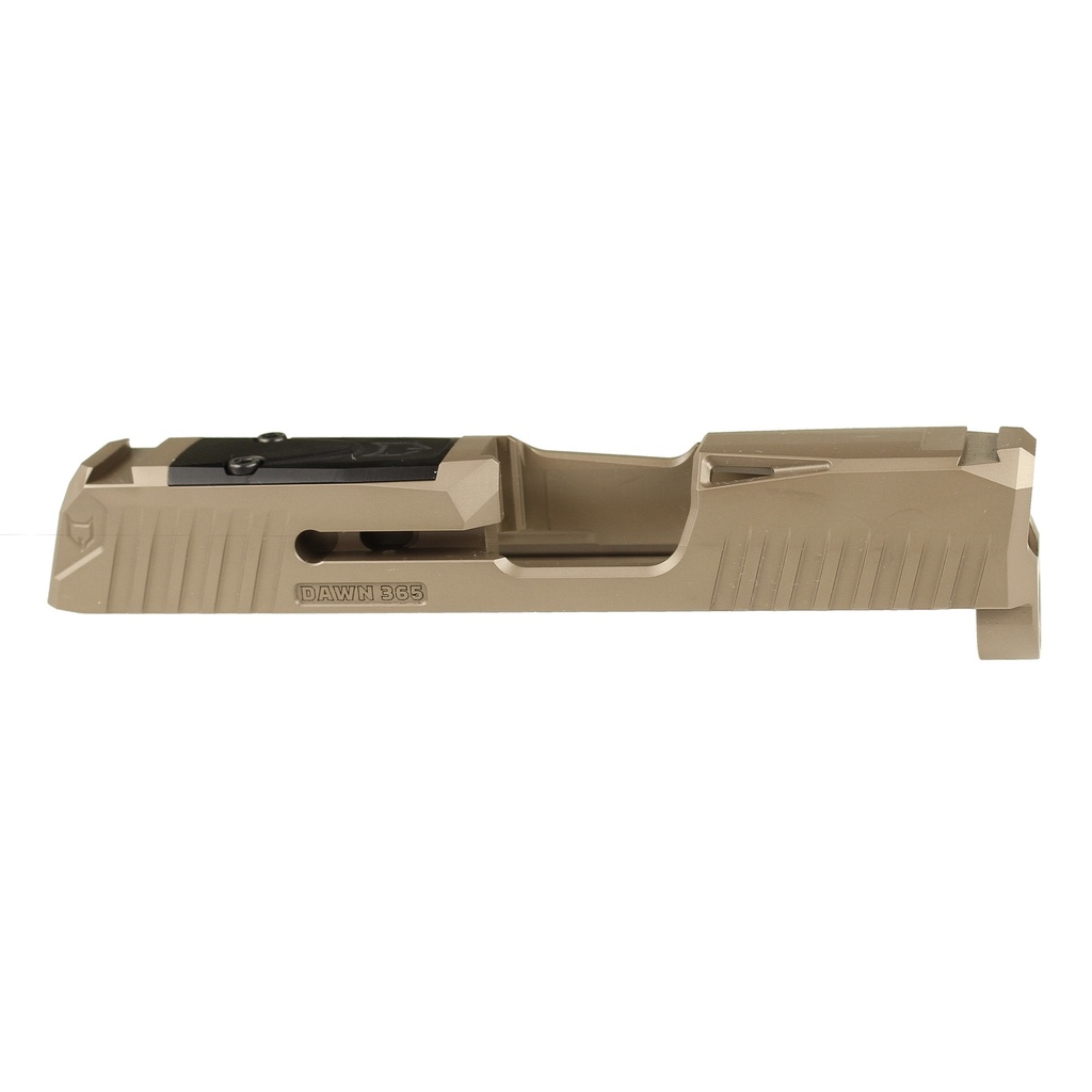 Lone Wolf Dawn Sig P365 Stripped Slide Holosun 507K Footprint Matte FDE