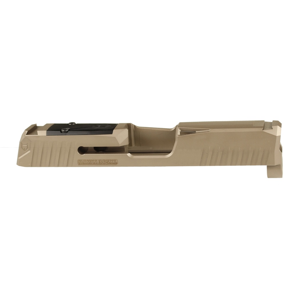 Lone Wolf Dawn Sig P365XL Stripped Slide Holosun 507K Footprint Matte FDE