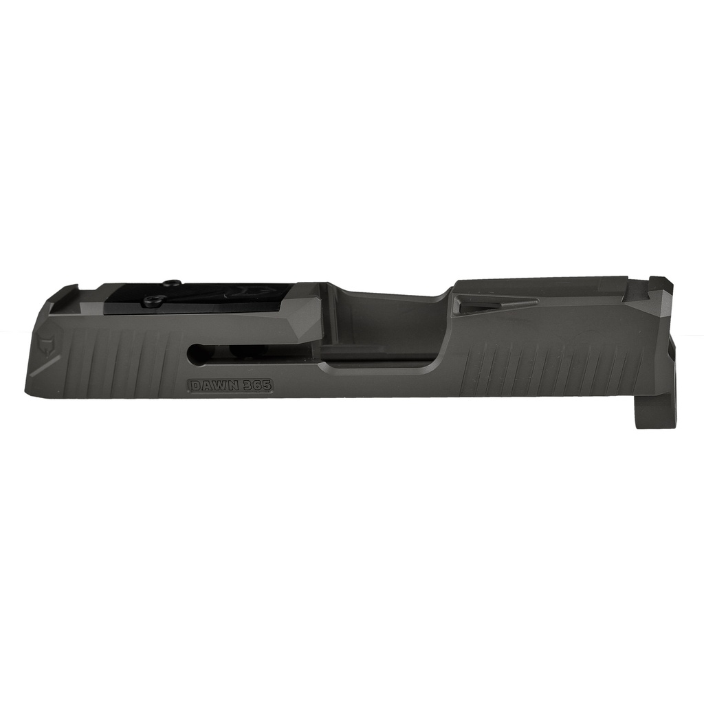 Lone Wolf Dawn Sig P365 Stripped Slide Holosun 507K Footprint Matte Gray