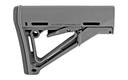 Magpul CTR Carbine Stock Stealth Synthetic for AR15 with Mil-Spec Tubes Gray 