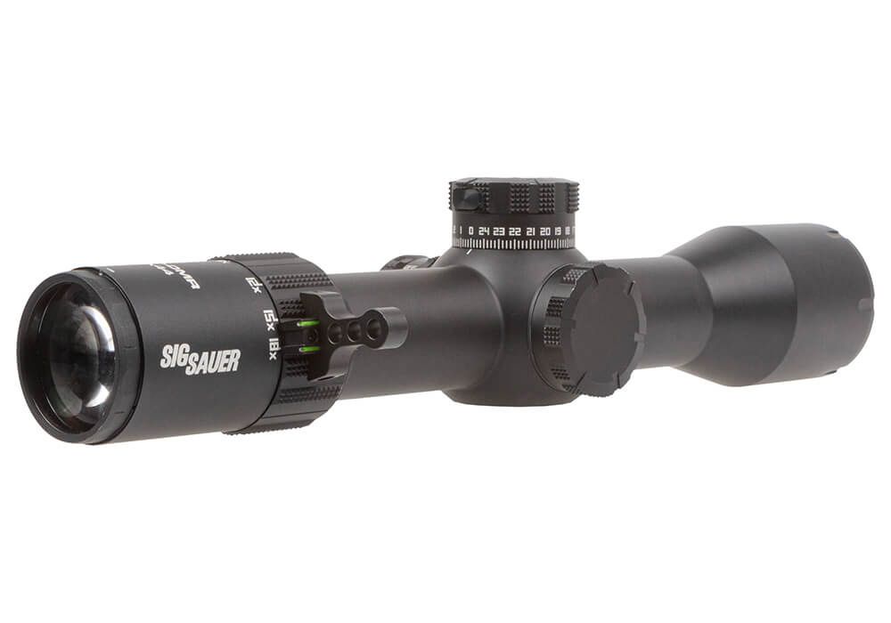 Sig Sauer Tango-DMR 3-18x44mm Rifle Scope 34mm Tube Black