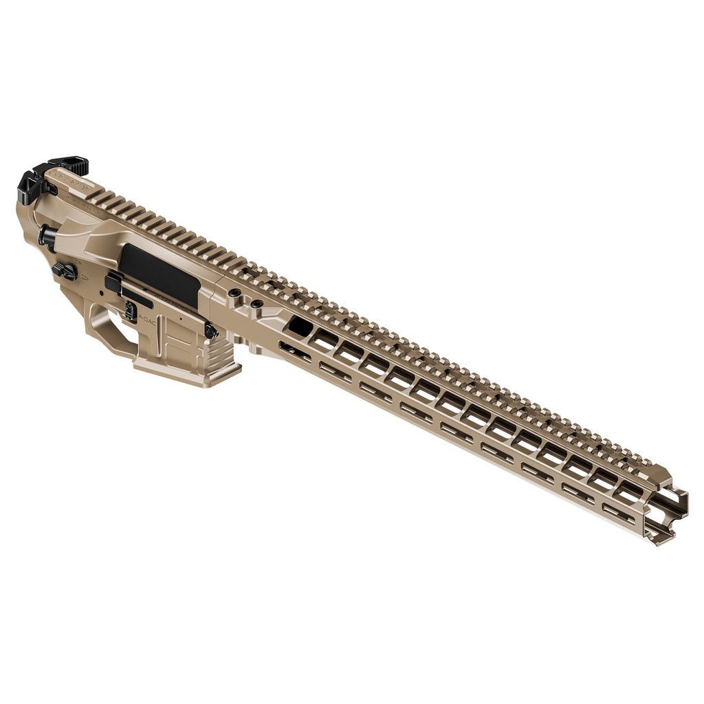 Radian Weapons AX556 Billet Upper/Lower Set 556NATO 17" MLOK Ambi FDE