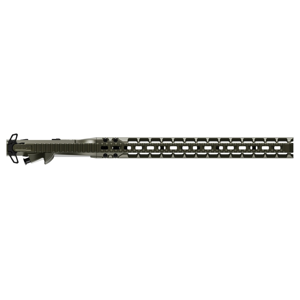 Radian Weapons AX556 Billet Upper/Lower Set 556 NATO 17" MLOK Ambi, OD Green