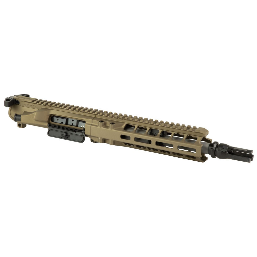 Radian Weapons AR-15 9" Complete Upper 300 Blackout MLOK, Cerakote Brown