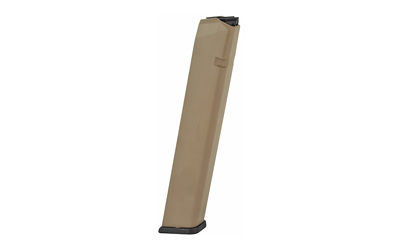 ProMag Industries, Magazine, 9MM, 32 Rounds, Fits Glock 17/19/26, Polymer, Flat Dark Earth 