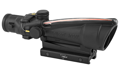 Trijicon ACOG Rifle Scope 3.5X35 Red Chevron Reticle .223 w/ Flattop Mount Black