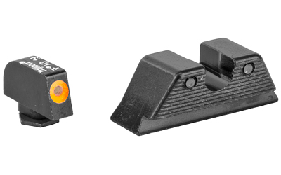 Trijicon HD XR Tritium Night Sight Glock MOS Orange Front