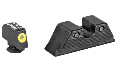 Trijicon HD XR Tritium Night Sight Glock MOS Yellow Front