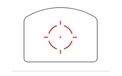 Trijicon RMR HD Reflex Sight 55 MOA 1 MOA Dot Black