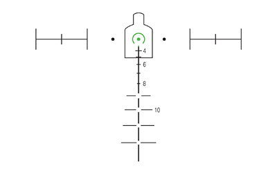 Trijicon ACOG 3.5x35mm Dual Illum Green Horseshoe 308 Ballistic Black 