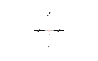 Trijicon ACOG 4x32mm Red Crosshair 223 Black