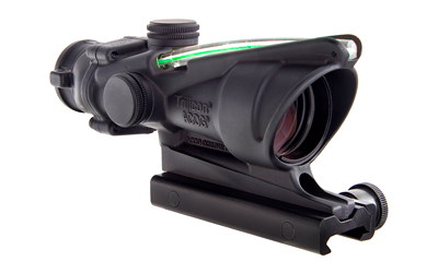 Trijicon ACOG 4x32mm Dual Illum Green Chevron 223 Ballistic Black