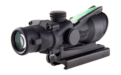 Trijicon ACOG 4x32mm Dual Illum Green Chevron 223 Ballistic Black