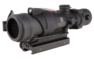 Trijicon ACOG 4x32mm Illuminated Red Chevron Black 