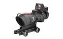 Trijicon ACOG 4x32mm Dual Illum Red Chevron 223 Ballistic Matte Black