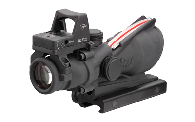 Trijicon ACOG 4x32mm Dual Illum Red Chevron 223 Ballistic Matte Black