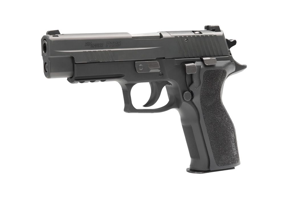 Sig Sauer P226 R Elite 9MM R2 4.4" Full Size Optic-Ready 10 & 15 Round Magazines, Black