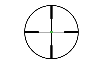 Trijicon AccuPoint  5-20x50mm 30mm Duplex Crosshair/Green Dot Black