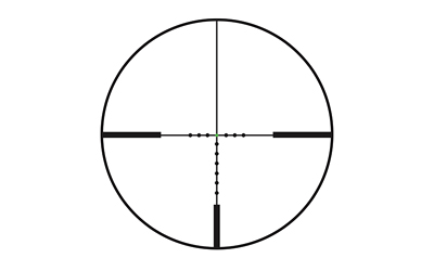 Trijicon AccuPoint 2.5-12.5x42mm 30mm Green MOA-Dot Crosshair Black