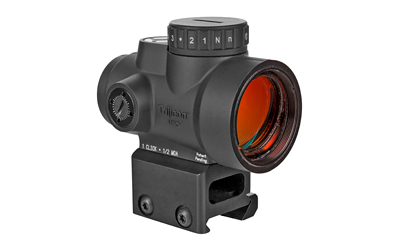 Trijicon MRO HD 2.0 1x25mm 2 MOA Illuminated 68 MOA Red/Green Dot Co-Witness Mount Black 