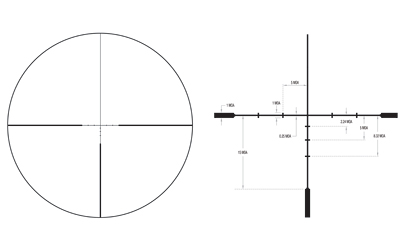 Trijicon Huron 3-9x 40mm BDC Hunter 1" Tube Black