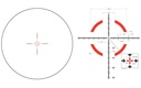 Trijicon Credo HX 1-6x 24mm Red MOA Segmented Circle 30mm Tube Black  