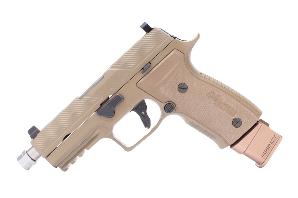 Agency Arms P320 AXG S3 Carry RMR Footprint, Coyote Cerakote