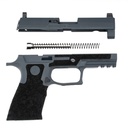 Agency Arms P320 S3 XCarry Completion Kit Combat Gray, RMR Cut