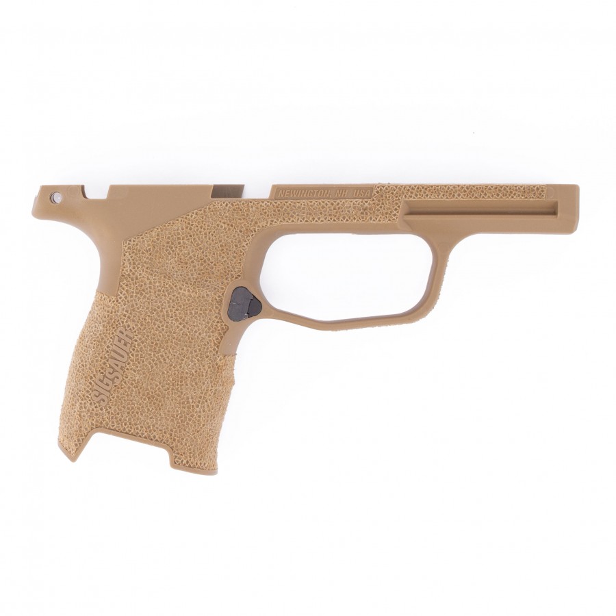 Agency Arms P365 Manual Pre Stippled Grip Module, Coyote