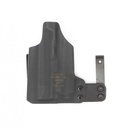 BlackPoint Tactical RH F03 Light Mounted Holster, Sig P365 X-MACRO, Surefire XSC (Glock 43X Railed/48 Railed), Black, 1.75" Metal IWB