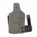 BlackPoint Tactical RH FO3 Holster, Sig P365XL, Grey, 1.75" Metal IWB