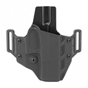 Crucial Concealment Right Hand Covert OWB Glock 19 Holster, Black