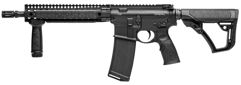 Daniel Defense DDM4 V4S SBR 5.56mm 11.5" Barrel 1 Mag Black