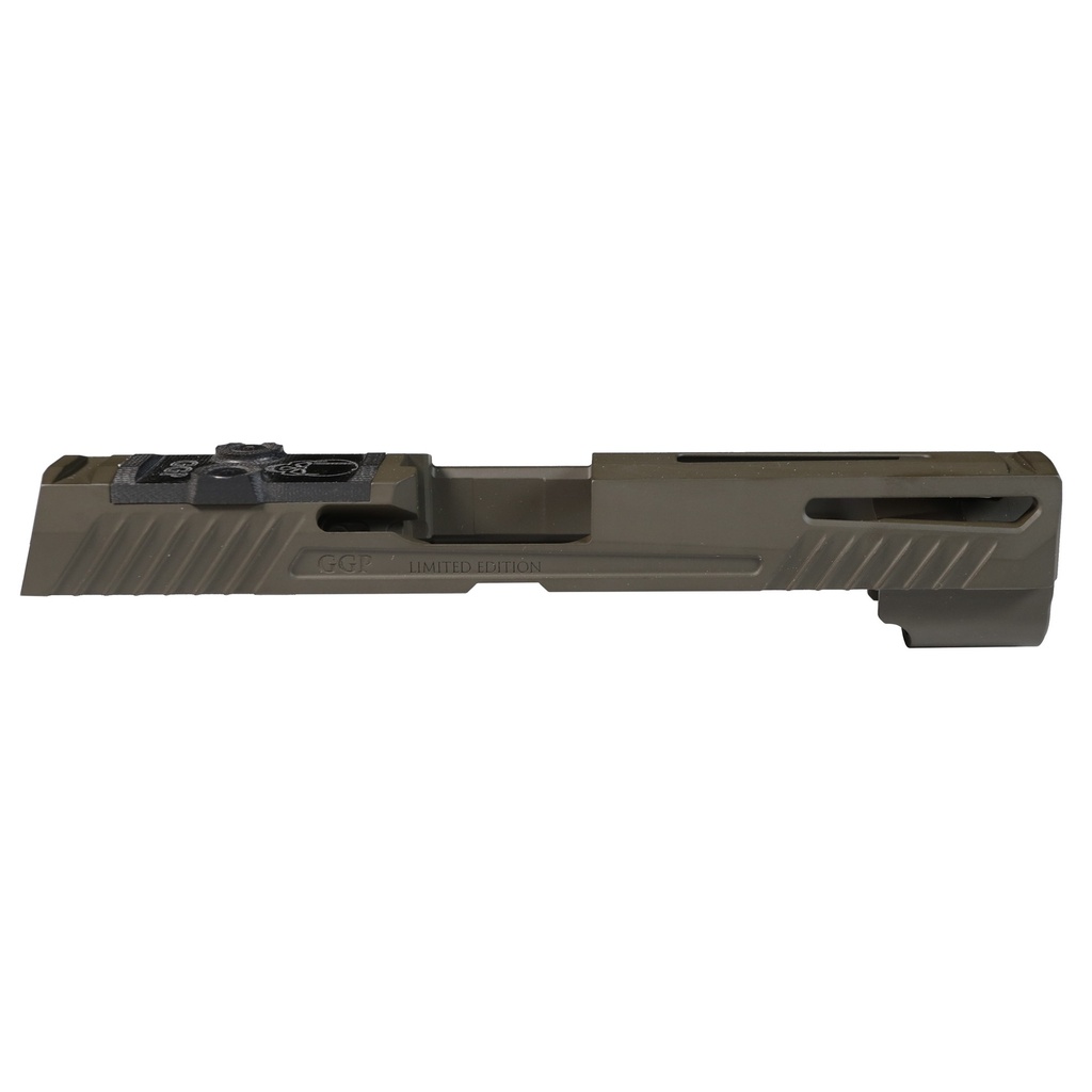 Grey Ghost P320 V1 Full Slide - Olive Drab, Optics Ready (RMR/R1P/DPP)