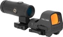 Holosun HS10C Open Reflex Circle Dot Sight and HM3X Magnifier Combo Pack