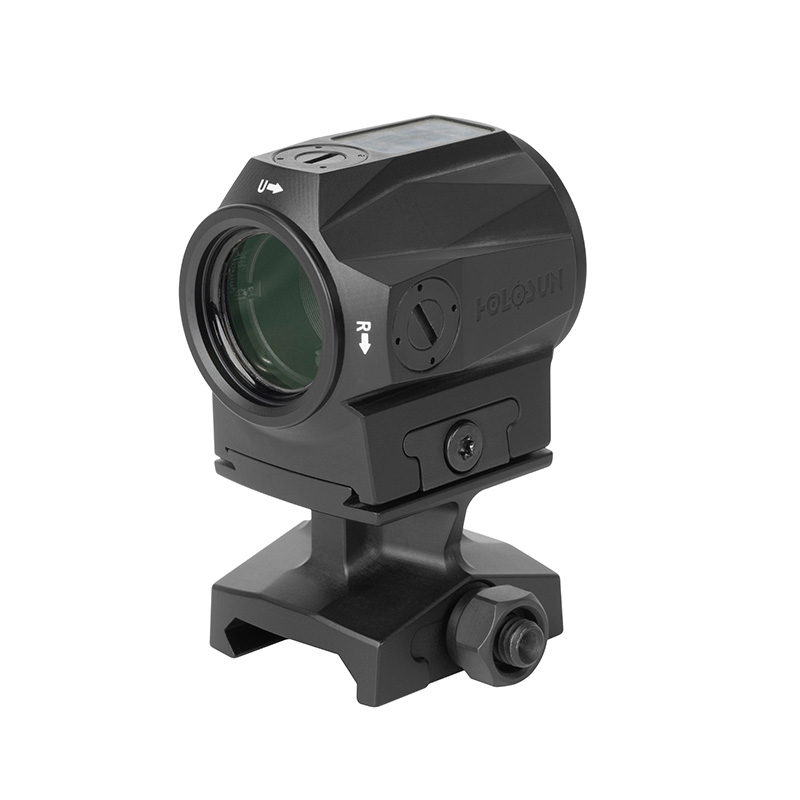 Holosun SCRS Multi-Reticle 65MOA Red Circle & 2MOA Dot Rifle Solar-Charging Reflex Sight SCRS-RD-MRS