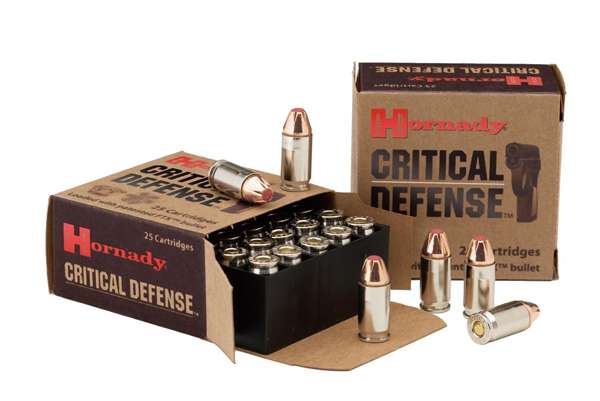 Hornady 90250 Critical Defense  9mm Luger 115 gr Flex Tip eXpanding 25 Bx/ 10 Cs