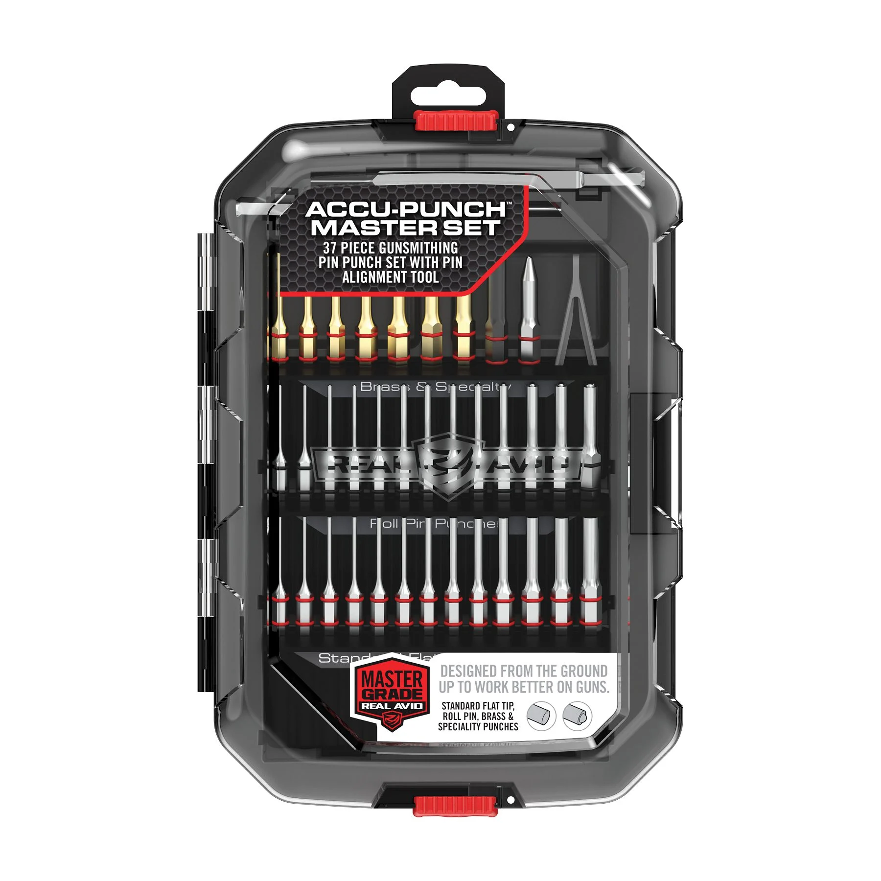 Real Avid Accu-Punch Master Set, 37 Piece Punch Set