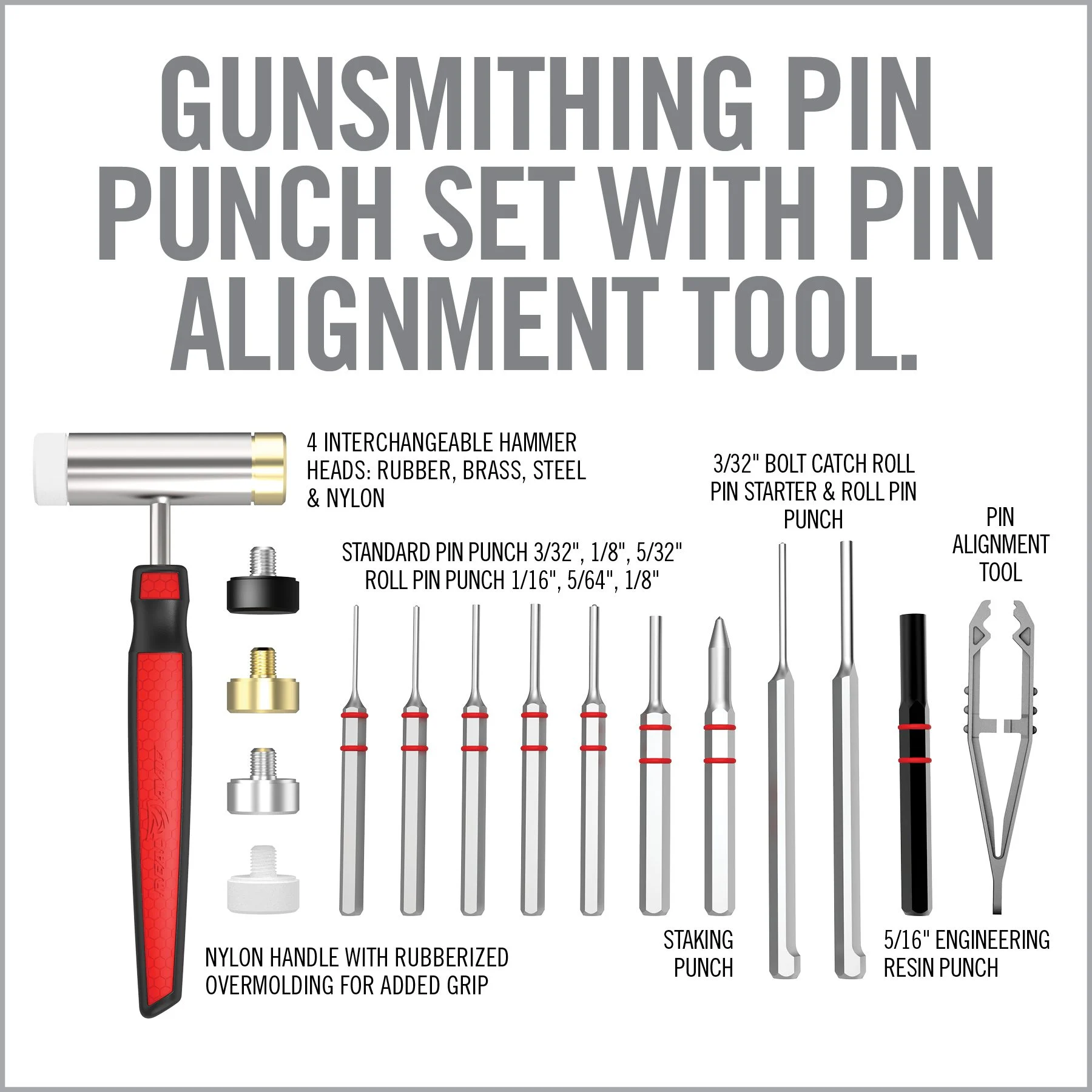 Real Avid Armorer's Master Kit AR15 PRO, AR15 Tool Kit