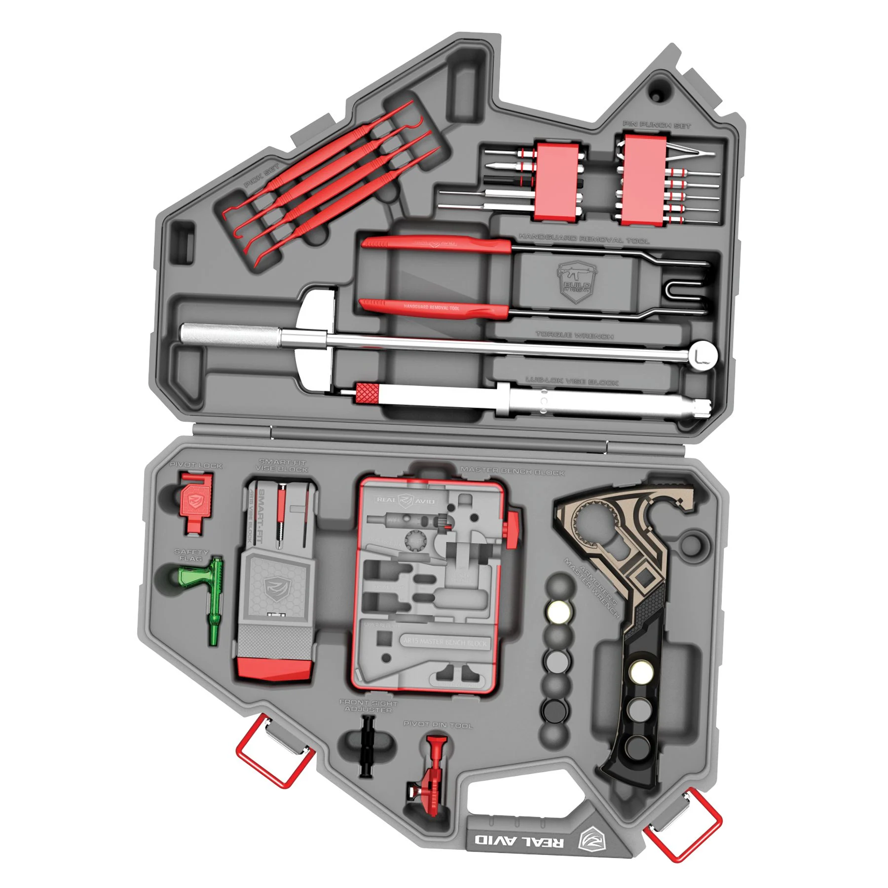 Real Avid Armorer's Master Tool Kit, For AR15, Master Grade Tools