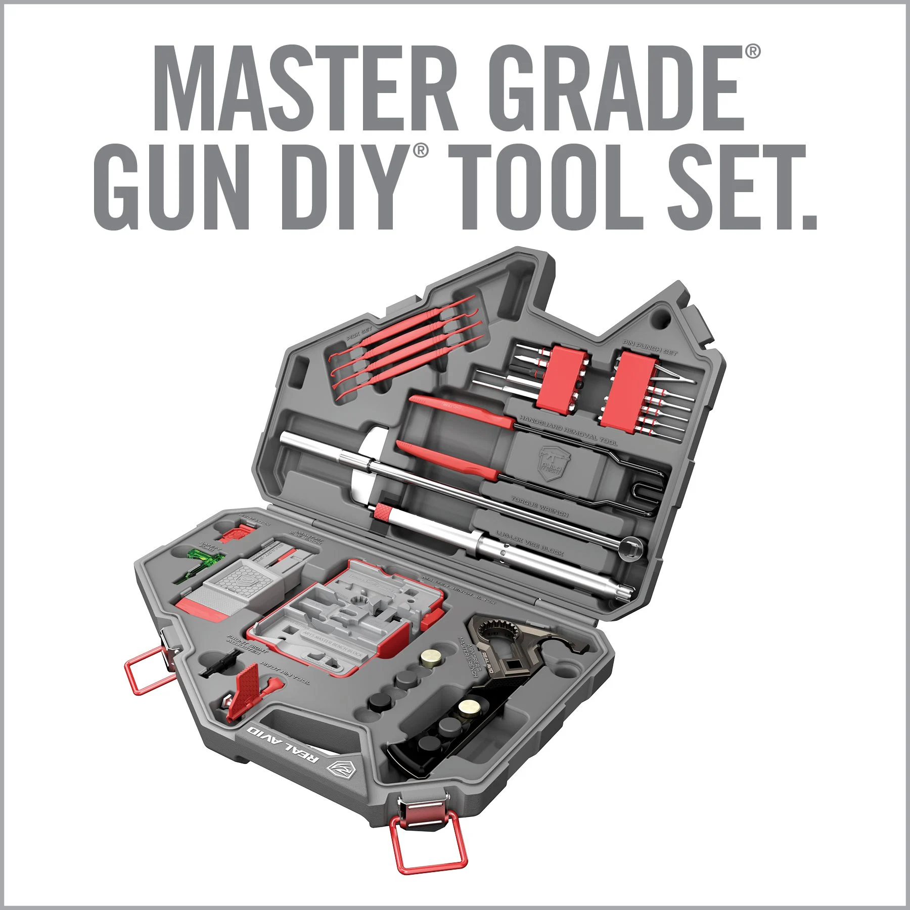 Real Avid Armorer's Master Tool Kit, For AR15, Master Grade Tools