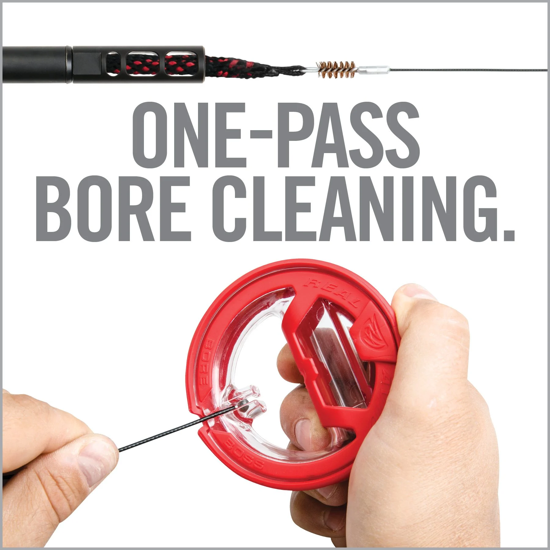 Real Avid Bore Boss, Bore Cleaner, 9mm Carbine 