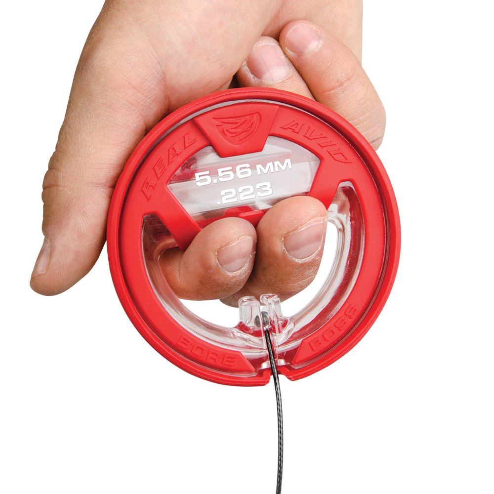 Real Avid Bore Boss, Ultra-Compact Bore Cleaning System, Fits .223/5.56MM Caliber Firearms