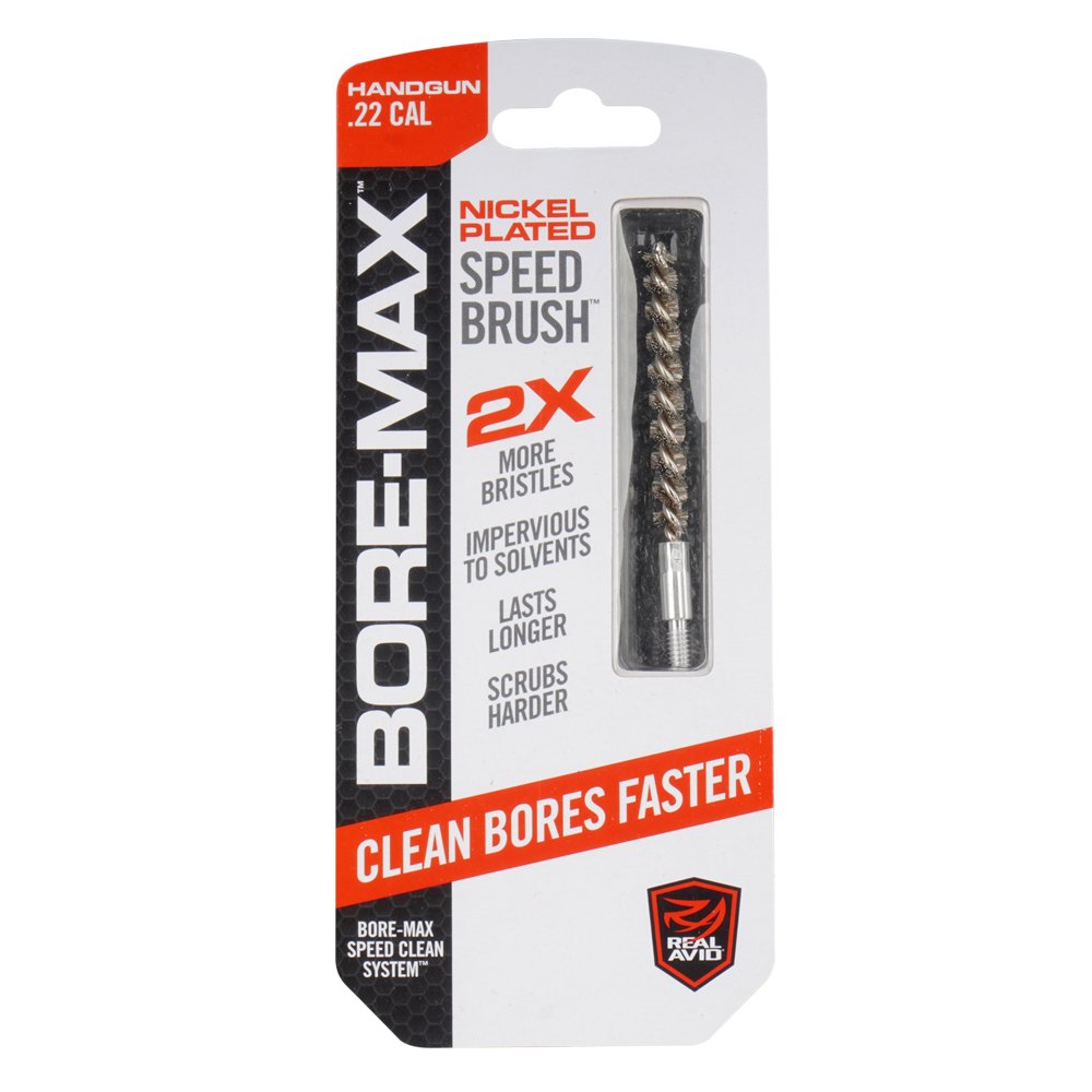 Real Avid Bore-Max Speed Brush, Brush, .22 Cal Pistol