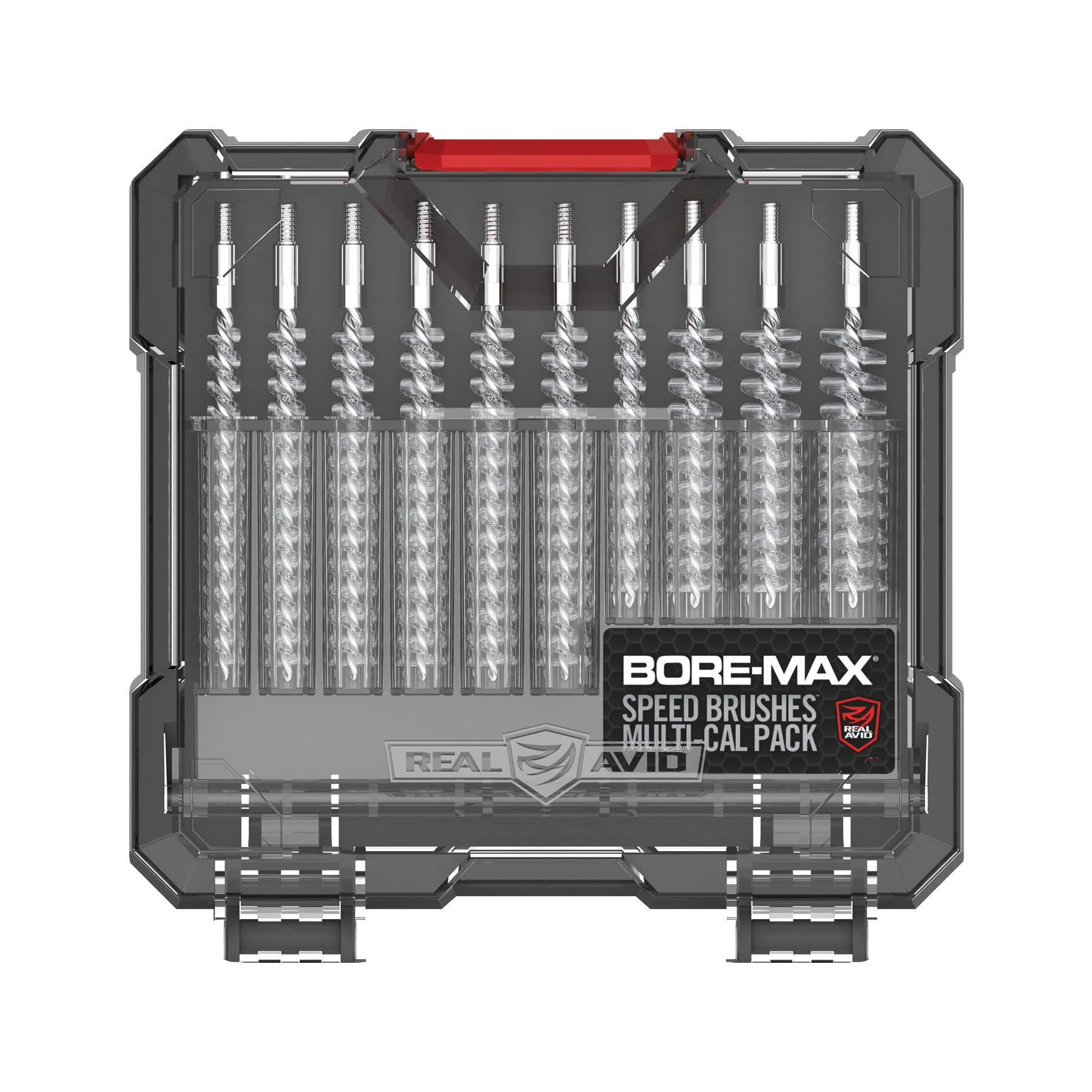 Real Avid Bore-Max Speed Brushes, Set of 10, Multi Cal Brushes