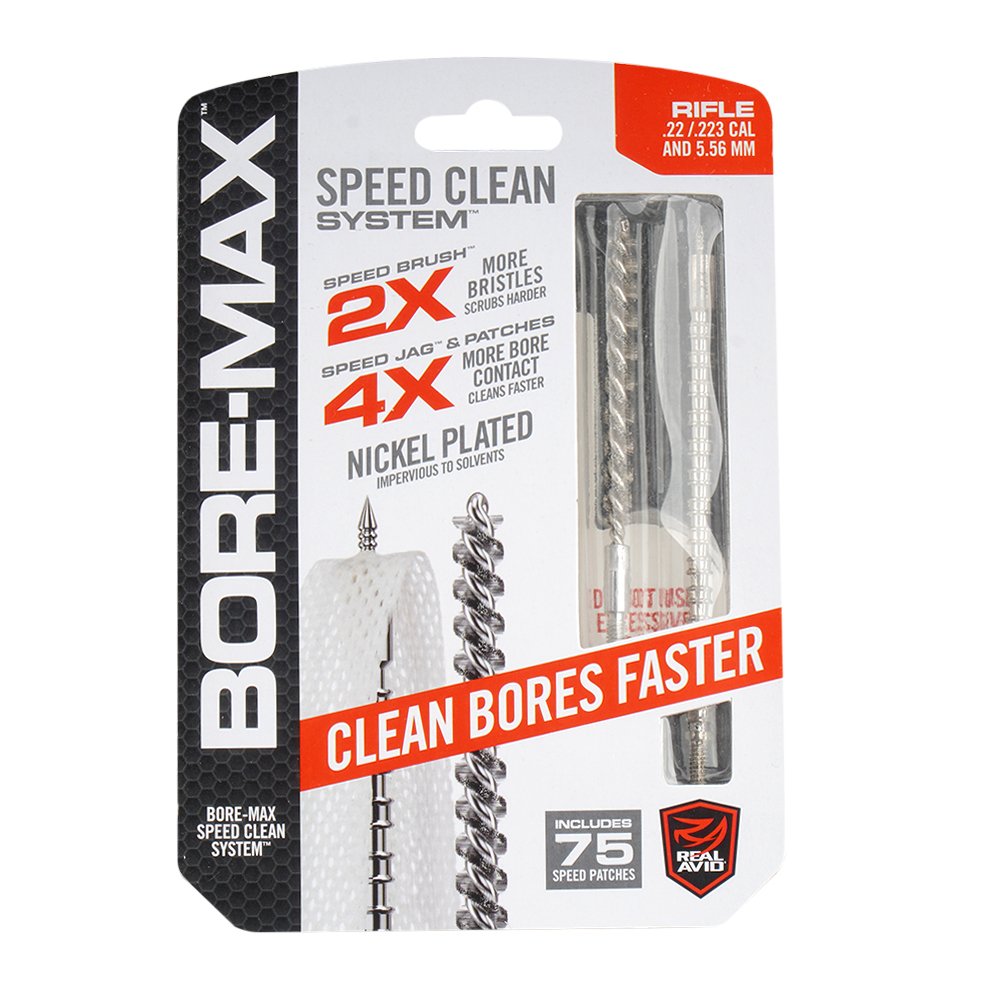 Real Avid Bore-Max Speed Clean Kit, .22cal/5.56mm