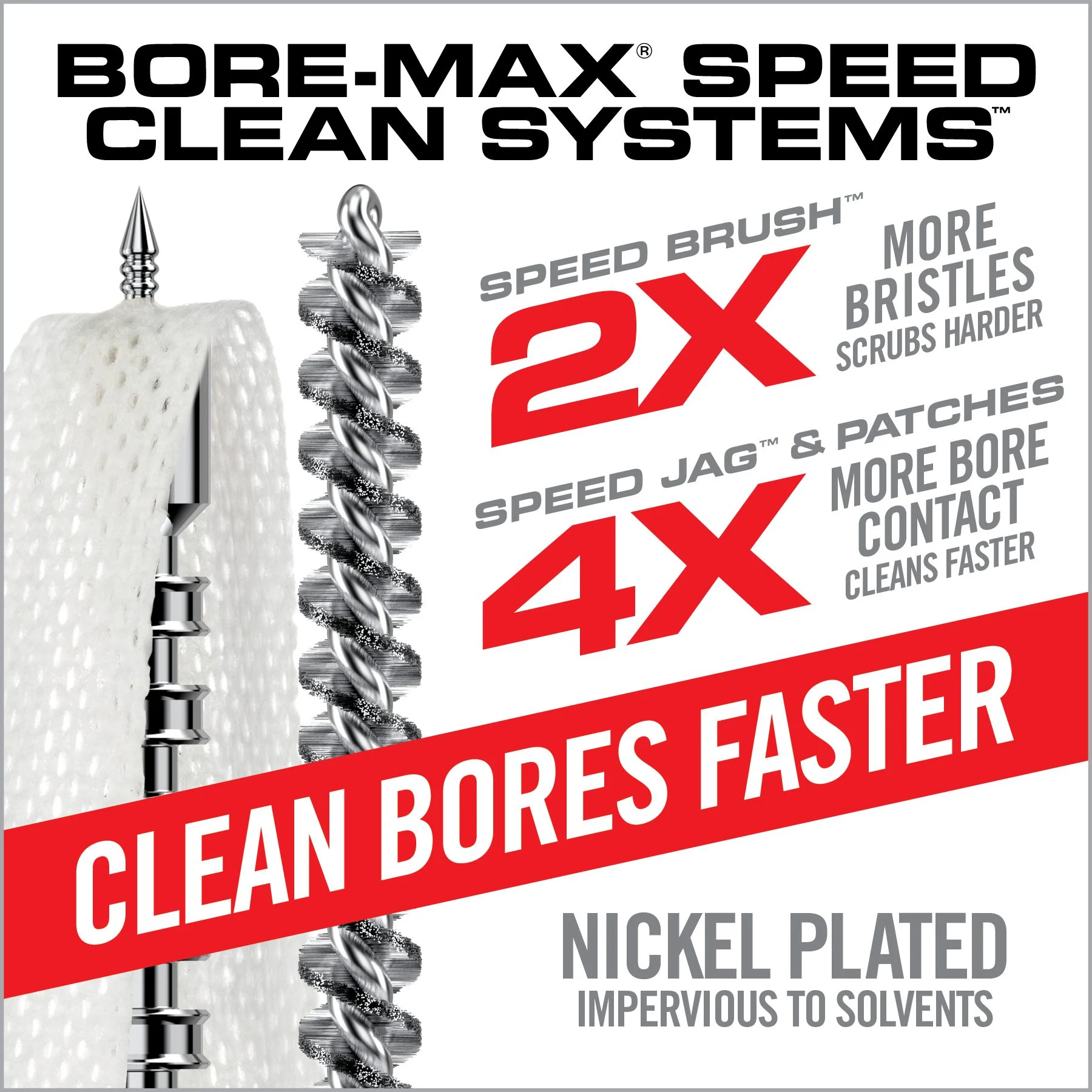 Real Avid Bore-Max Speed Clean Kit, 6.5MM 