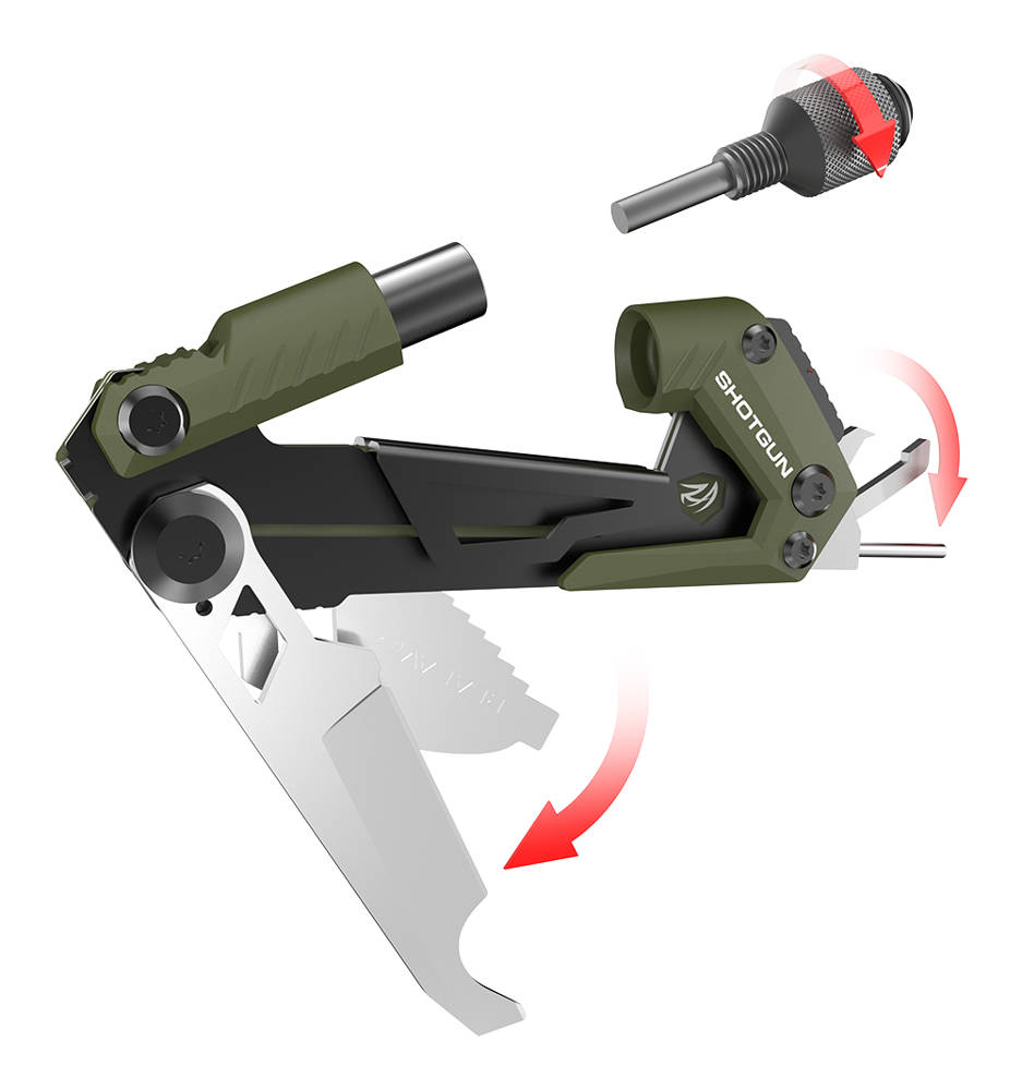 Real Avid CORE Shotgun, Gun Multi-Tool, Black 