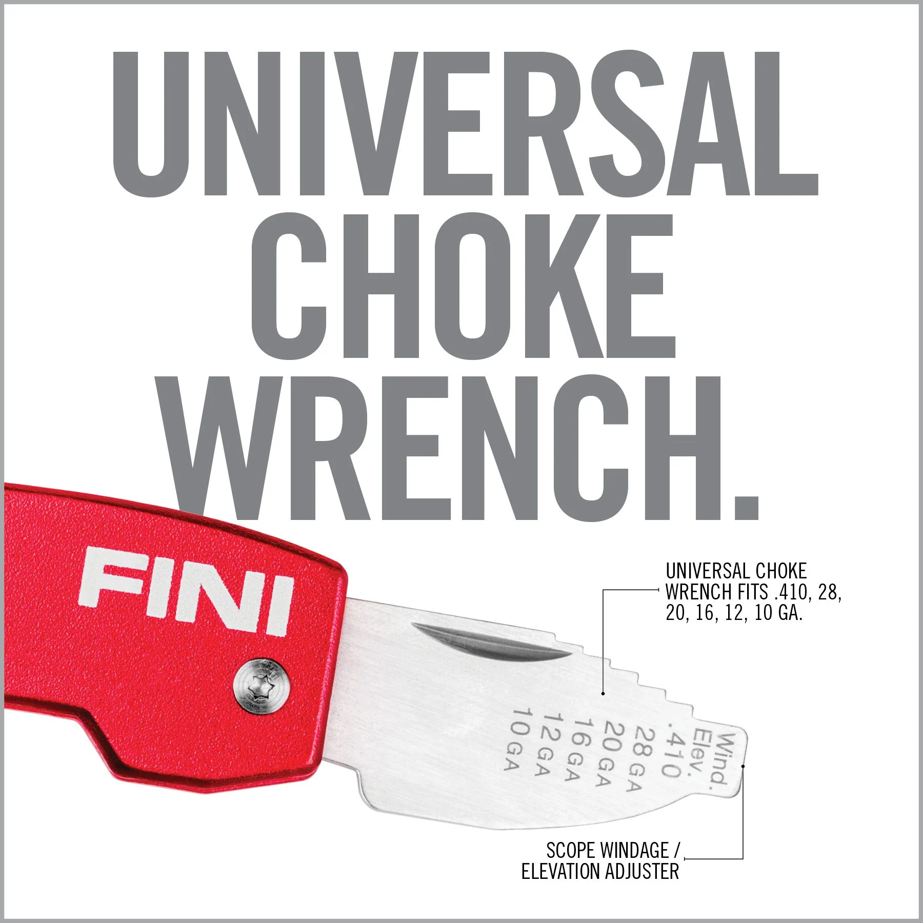 Real Avid Fini Universal Choke Wrench